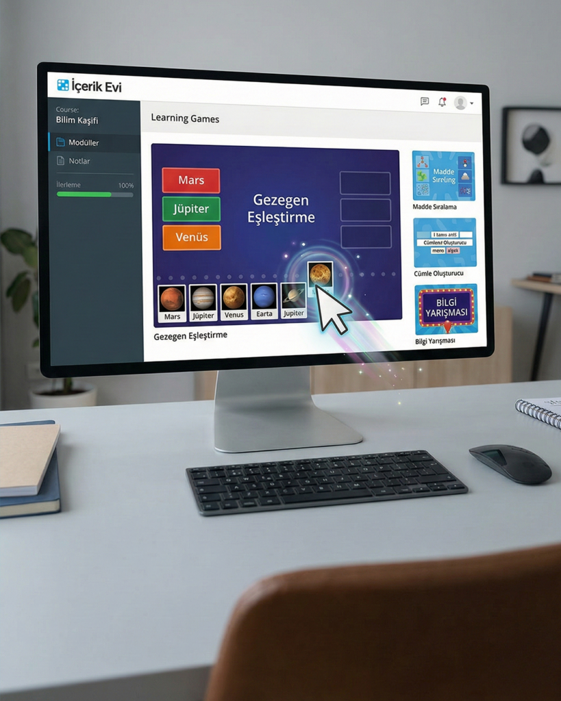 Etkileşimli dijital deneyimler için tasarlanmış kullanıcı etkileşimli arayüz ve dijital anlatım ortamı