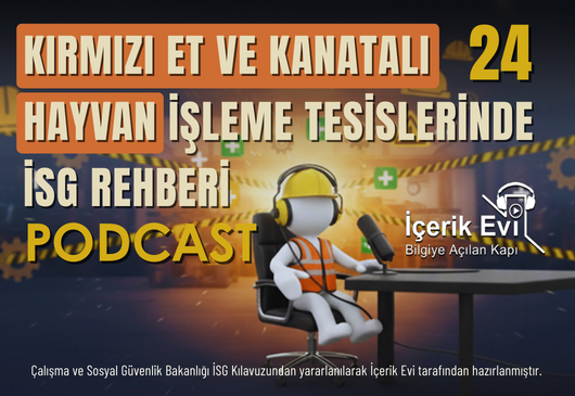 Kırmızı Et ve Kanatlı Hayvan İşleme Tesislerinde İSG Rehberi